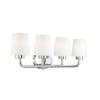 Savoy House Capra 4 - Light Vanity in  Polished Nickel - 4 of 4