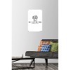 Trends International The White Lotus - Black and White Logo Unframed Wall Poster Prints - 2 of 4
