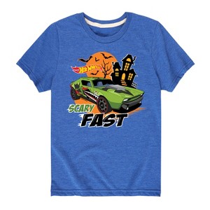 Boys' - Hot Wheels - Halloween Short Sleeve Graphic T-Shirt - 1 of 4