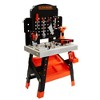 Black & Decker Jr. Mega Power N' Play Workbench with Realistic Sounds-52 Tools & Accessories