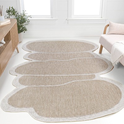 JONATHAN Y Jasper Modern Rustic Abstract Indoor/Outdoor Area Rug