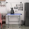 Large Size 46" Grooming Table for Pet Dog and Cat with Adjustable Arm and Clamps Large Heavy Duty Animal Grooming Table - 2 of 4