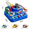 TEMI Boys Toys Car Track, Kids Race Track City Adventurous Toy Girls - Car Toys with 3 Cars, Birthday Gifts Toys for Boys 3-5 Years Old - 2 of 3