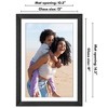 Americanflat Wide Molding Picture Frame with Mat - 2 of 4