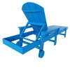 WestinTrends Malibu Reclining Chaise Lounge With Arms & Wheels - 4 of 4