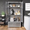 Seville Classics UltraHD Storage Cabinet wit Bottom Drawer, 36" x 24" x 72" - 4 of 4