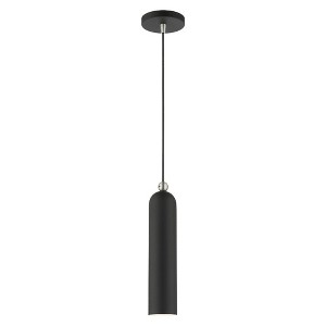 Livex Lighting Ardmore 1 - Light Pendant in  Black - 1 of 1