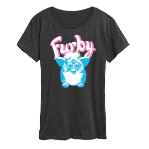 Women's - Furby - Photoreal Furby Logo Short Sleeve Graphic T-Shirt - 1 of 4