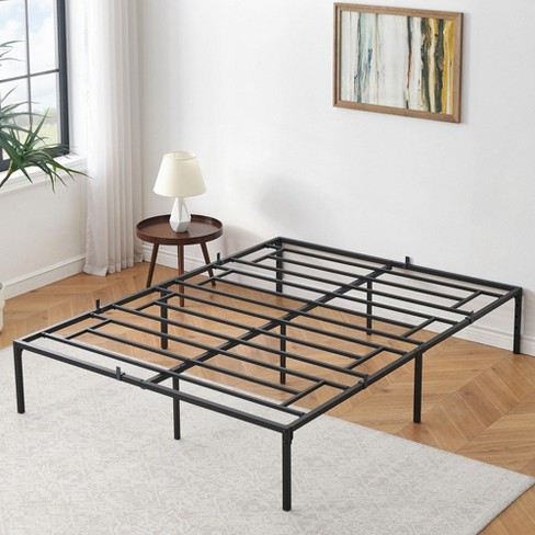 WhizMax Queen Metal Platform Bed Frame, Noise Free, Anti-Sliding Slats, 800LBS Capacity, Under Storage, No Box Spring, Black - image 1 of 4