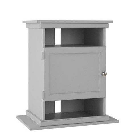 Flipper 10/20 Gallon Aquarium Stand with Storage Gray - Ollie & Hutch