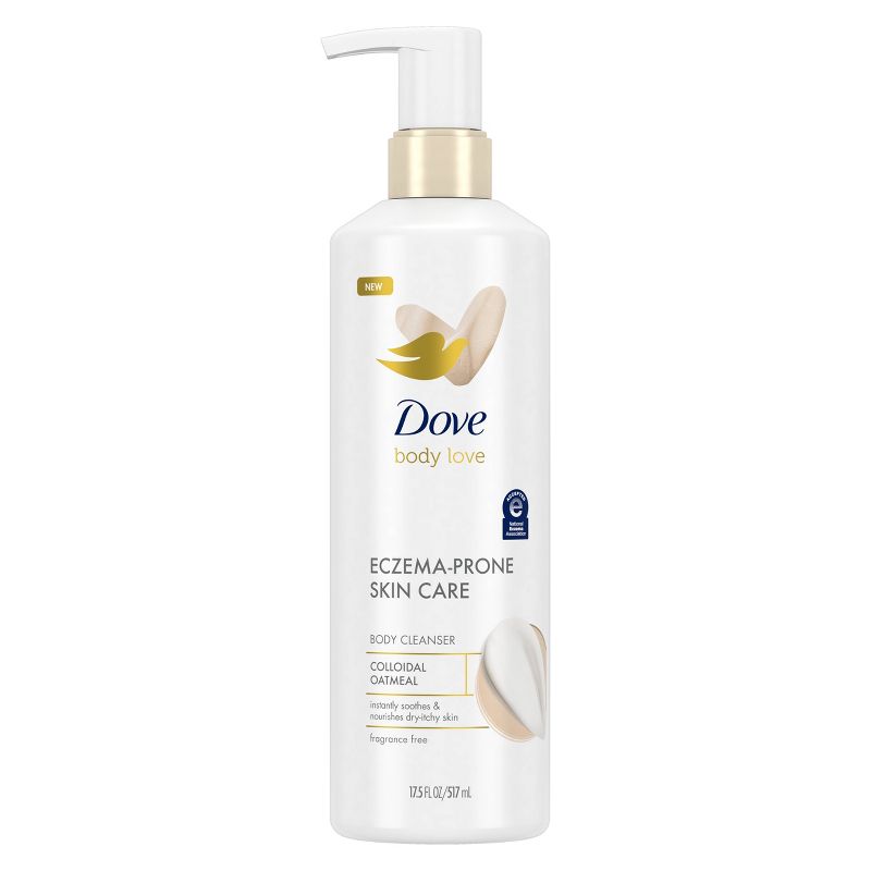 Dove Beauty Body Love Eczema-Prone Skin Care Fragrance-Free Body Wash - Unscented - 17.5 fl oz, 3 of 7