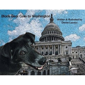 Black Bear Goes to Washington - (Black Bear Sled Dog Adventures) by  Denise Lawson (Paperback) - 1 of 1