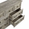 NicBex Farmhouse 5/7 Drawers Dresser for Bedroom,Chest of Drawers with Natural Texture for Dining Room,Living Room,Entryway,Hallway - 4 of 4