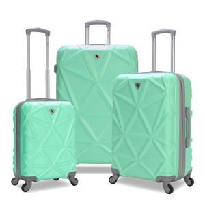 AMKA Gem 3-Piece Expandable Spinner Luggage Sets - 1 of 4