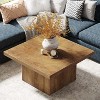Lantine 31.5-Inch Vintage Square Coffee Cocktail Table - 4 of 4