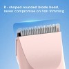 Electric Bikini Trimmer for Women, 3-in-1 Rechargeable Waterproof Shaver for Face, Underarm, Legs, and Bikini Area, Painless Wet & Dry Hair Removal - 4 of 4