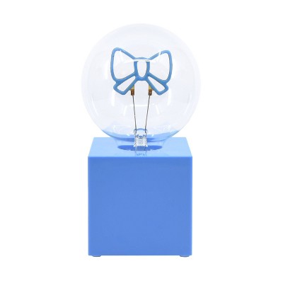 New View Bow Filament Light Bulb Blue