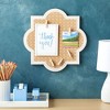 Stockroom Plus Decorative Bulletin Cork Board - Cute Framed Self-Adhesive Cork Board for Home, Office or School (12x12 In) - 2 of 4