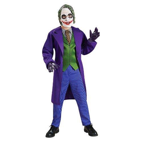 Halloween Boys' The Dark Knight The Joker Deluxe Costume S(4-6), Boy's, Size: Small(4-6)