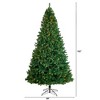 Nearly Natural 11-ft Northern Tip Artificial Christmas Tree with 1000 Clear LED Lights and 2720 Bendable Branches - 2 of 4