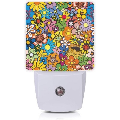MYKKO lowers Night Light,Hippie Night Lights Plug into Wall 0.5W Sleep Friendly