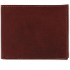 American Bison Men's Oil Pull Up Leather Slim Bifold Wallet - 4 of 4