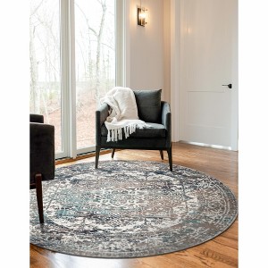 Unique Loom    Richmond Medallion Area Rug - 1 of 4