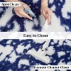 GustoWave Indoor Modern Abstract Rug for Hallways Living Room Patio Decor, Blue - 4 of 4