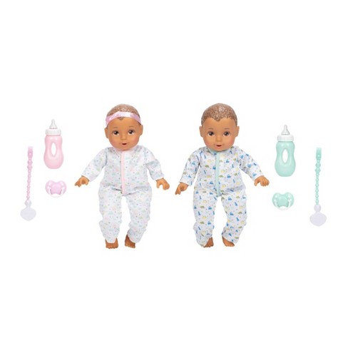 Twin baby dolls boy best sale and girl