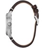 Citizen Men's Eco-Drive Sport Casual Garrison Watch, Silver-Tone Case, Brown Leather Strap, 3 Hand, Date - 2 of 4