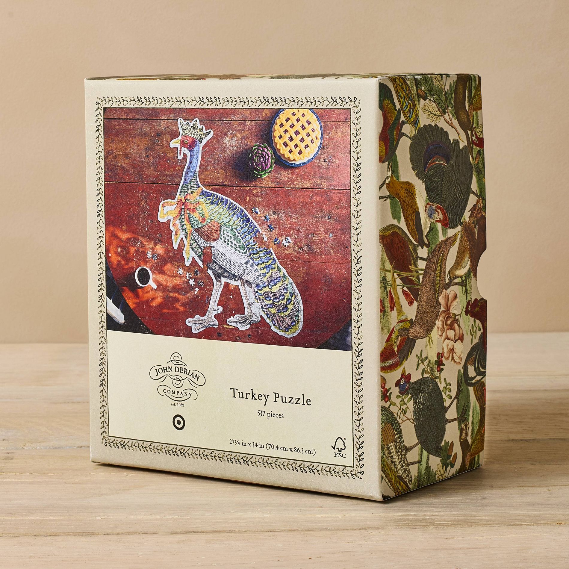 John Derian for Target 537pc Turkey Puzzle