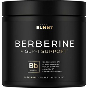 glp 1 cinnamon ELMNT Berberine + GLP-1 Support, Made with Berberine, Dyhidroberberine,  Ceylon Cinnamon, Advantra Z & More, Dietary Supplement