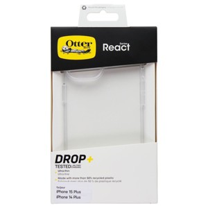 OtterBox React Series Case for Apple iPhone 15 Plus / 14 Plus - Clear - 1 of 2