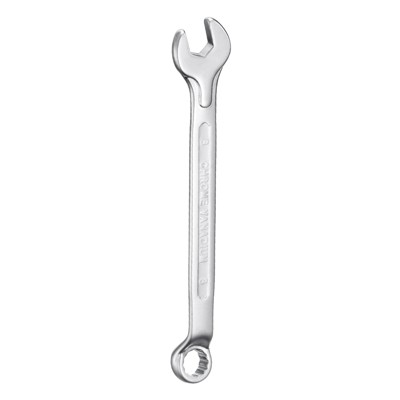 Unique Bargains CR-V Steel Nickel Plated Metric 12-Point Box End Combination Wrench