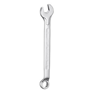 Unique Bargains CR-V Steel Nickel Plated Metric 12-Point Box End Combination Wrench - 1 of 4