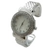 Olivia Pratt Round Face Rhinestone Bezel Bangle Women Watch - 3 of 3