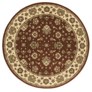 Oriental Weavers Ariana 623V3 Red/ Ivory Indoor Area Rug - 6' Round - 1 of 2