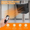 Electric Garage Heater, 10000W Ceiling Mount Shop Heater with 3 Heat Levels, Overheat Protection, Ideal for Workshop - 2 of 4