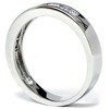 Pompeii3 950 Platinum 5/8ct Princess Cut Diamond Wedding Ring - 3 of 4