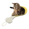Unique Bargains Cat Scratch Pad with Cute Pattern for Indoor Outdoor Yellow - 4 of 4