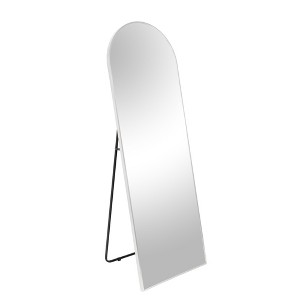 ALEXOUN Hanging Full Length Mirror,with Floor Stand,Wall Mounted Aluminium Alloy Frame Arch Dressing Mirrors for Bedroom Living Room - 1 of 4
