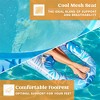 Joyfy Pool Floats Adult, 60'' Inflatable Pool Lounger Chair, Foot Rest Swimming Sunbathing Floaty Raft with Cup Holders - 4 of 4