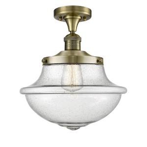 Oxford - 1 Light Semi-Flush Mount In Traditional Style-13.5 Inches Tall and 11.75 Inches Wide - 1 of 1