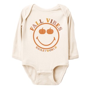 The Juniper Shop SmileyWorld Fall Vibes Long Sleeve Bodysuit - 1 of 4