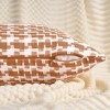 REGALWOVEN  Fade Resistant Decorative Weaving Style Soft Throw Pillow Covers 2 Pcs - 3 of 4
