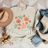 Simply Sage Market Women's Graphic Sweatshirt Pastel Pumpkins - 3 of 4