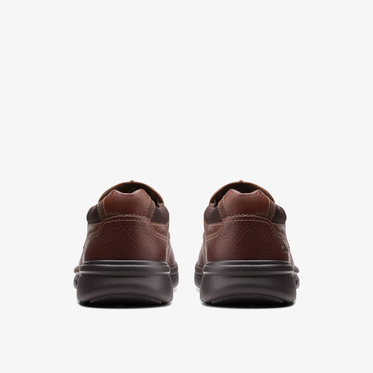 Clarks Mens Bradley Free Tan Tumbled Shoes - thumbnail 5