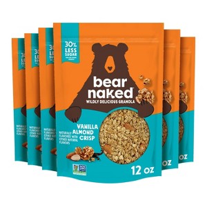Bear Naked Vanilla Almond Crsps Granola - 6ct / 72oz - 1 of 4