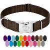 Country Brook Petz Premium Nylon Dog Collar with Metal Buckle for Small Medium Large Breeds - Vibrant 30+ Color Selection - 2 of 4