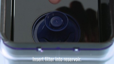 Jet Black Extra Large 27-Cup Filtered Water Dispenser